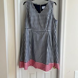 GUC Draper James x Eloquii Gingham Dress Size 22